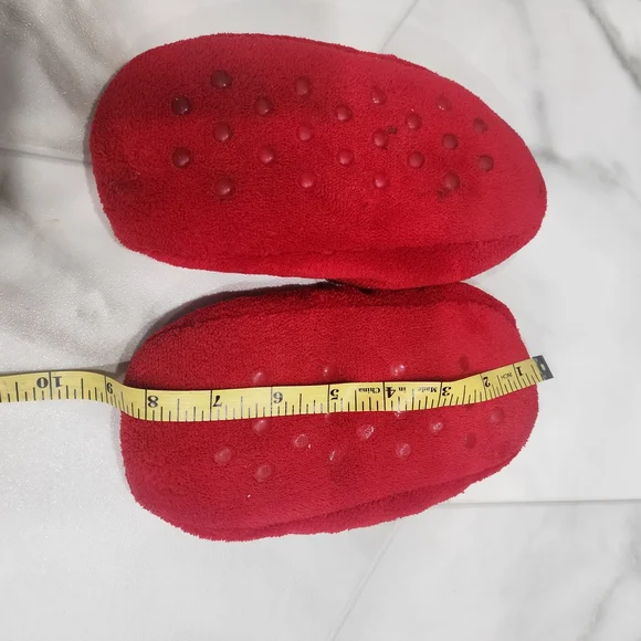 Disney Red Mickey Mouse Kids Slippers - Picture 4 of 10